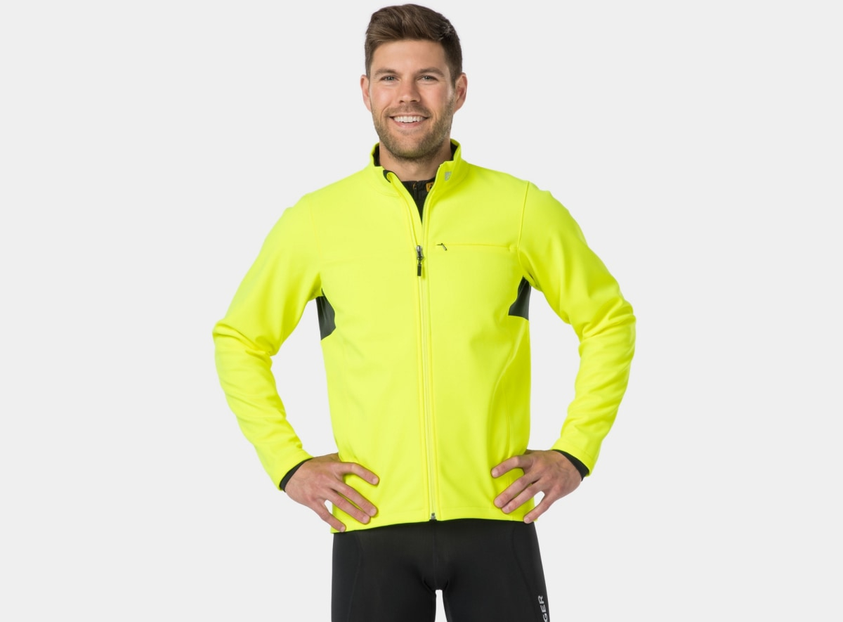 Bontrager Circuit Softshell Cycling Jacket M VISIBILITY YELLOW
