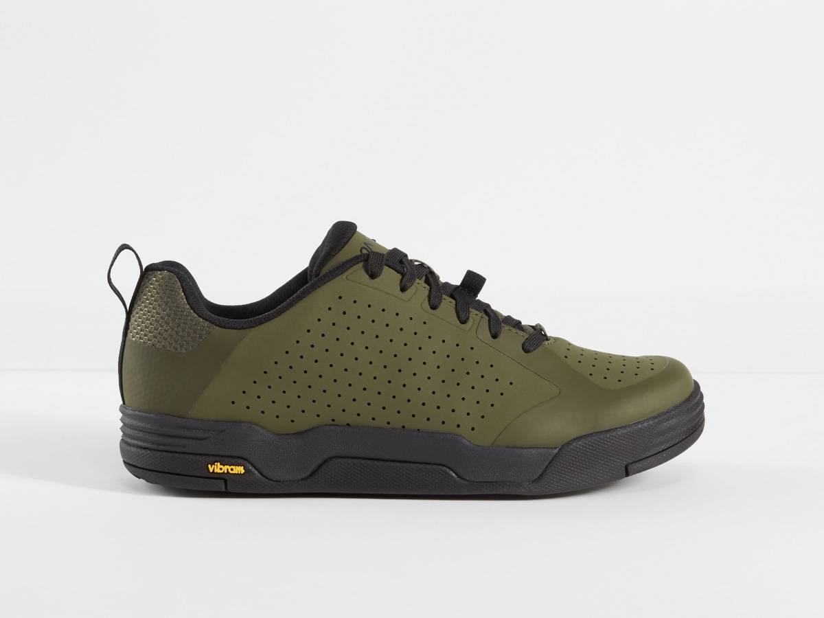 Bontrager Flatline Mountain Bike Shoes 38 OLIVE GREY/BLACK