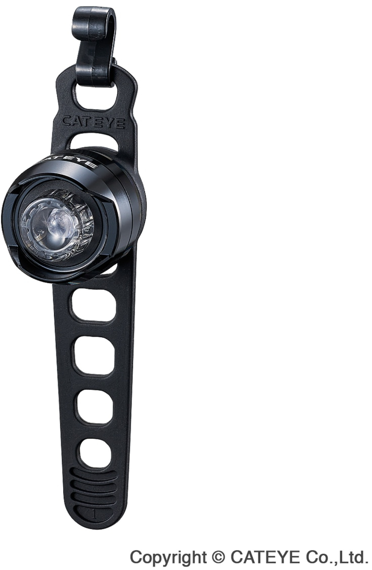 Cateye Orb Front Cycle Light Black NO SIZE POLISHED BLACK