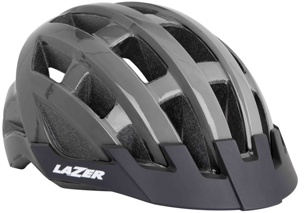 Lazer Compact Cycling Helmet UNI-SIZE ADULT 54 - 61 CM Titanium