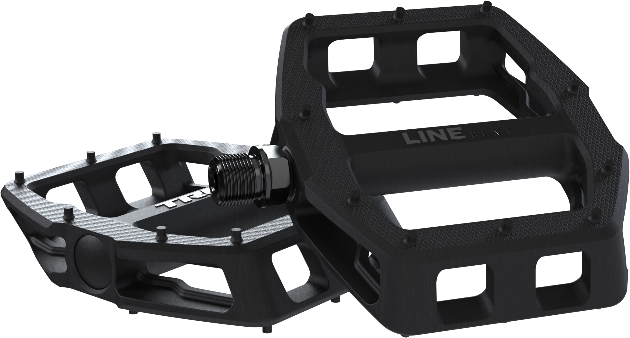 Trek Line Comp Flat Pedals 9/16"(15 MM) BLACK